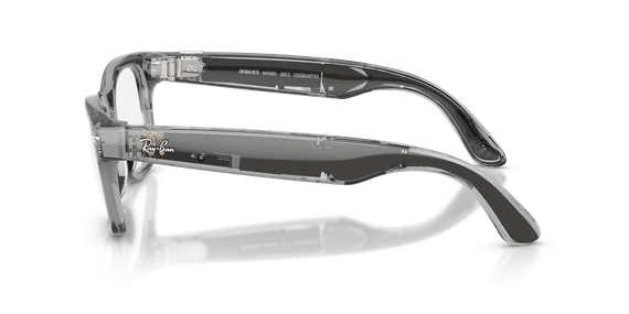 Умные очки Ray-Ban Meta Wayfarer Gen 2 (RW4012) Shiny Transparent Grey/Clear/Sapphire Transitions S50 T150