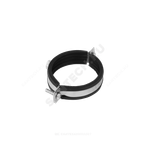 Хомут крепежный сталь оц с резиновой прокладкой Дн 38-44 (1 1/4") ±2мм М8 б/к