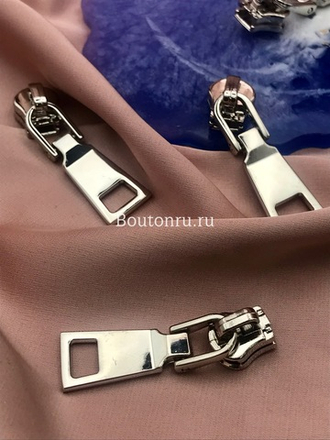 Собачка/бегунок Серебро Т5