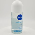 Антиперспирант шариковый NIVEA Fresh Natural с морскими экстрактами и маслом авокадо, 48 часов, 50 мл