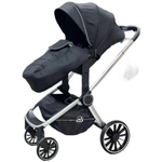 Коляска модульная 3в1 Luxmom 780 /черный цвет/автолюлька
