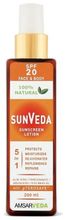 Amsarveda Солнцезащитный лосьон для лица и тела SPF 20, 200 мл