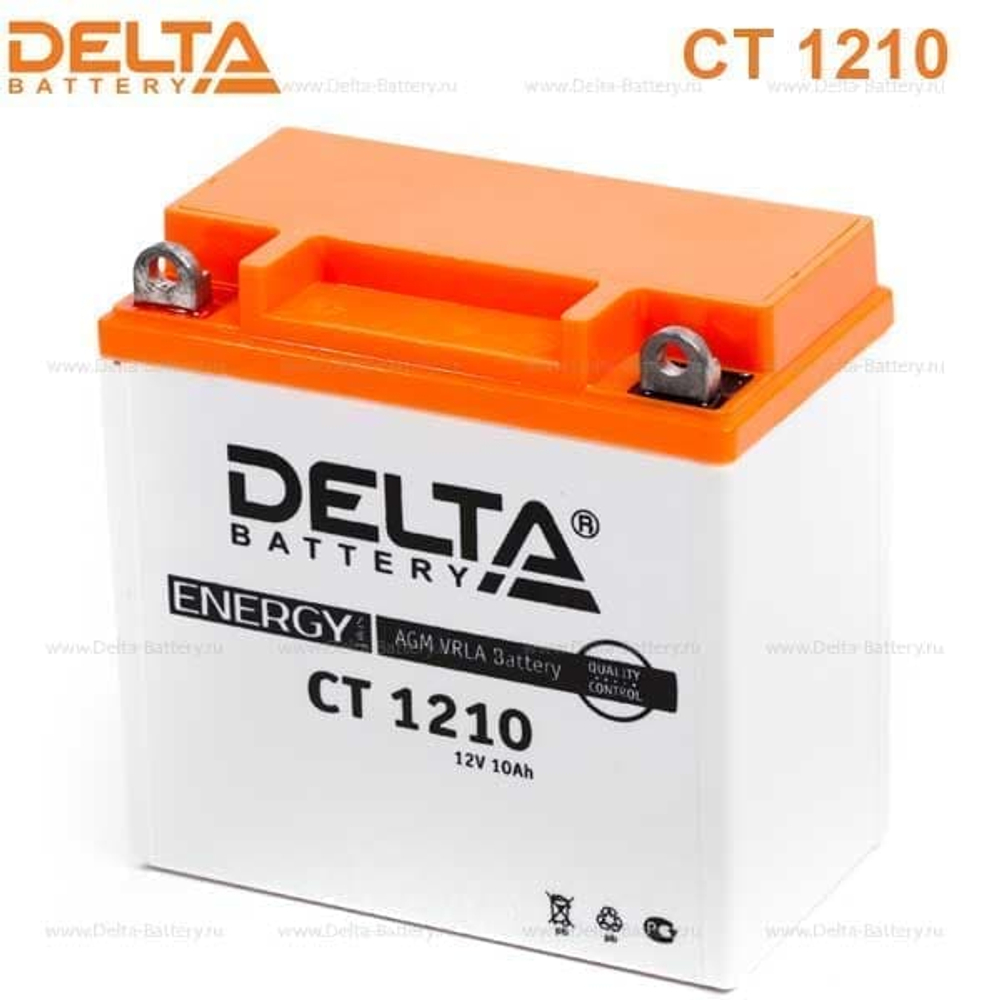 10Ah DELTA CT 1210 (YB9A-A, YB9-B, 12N9-4B-1)