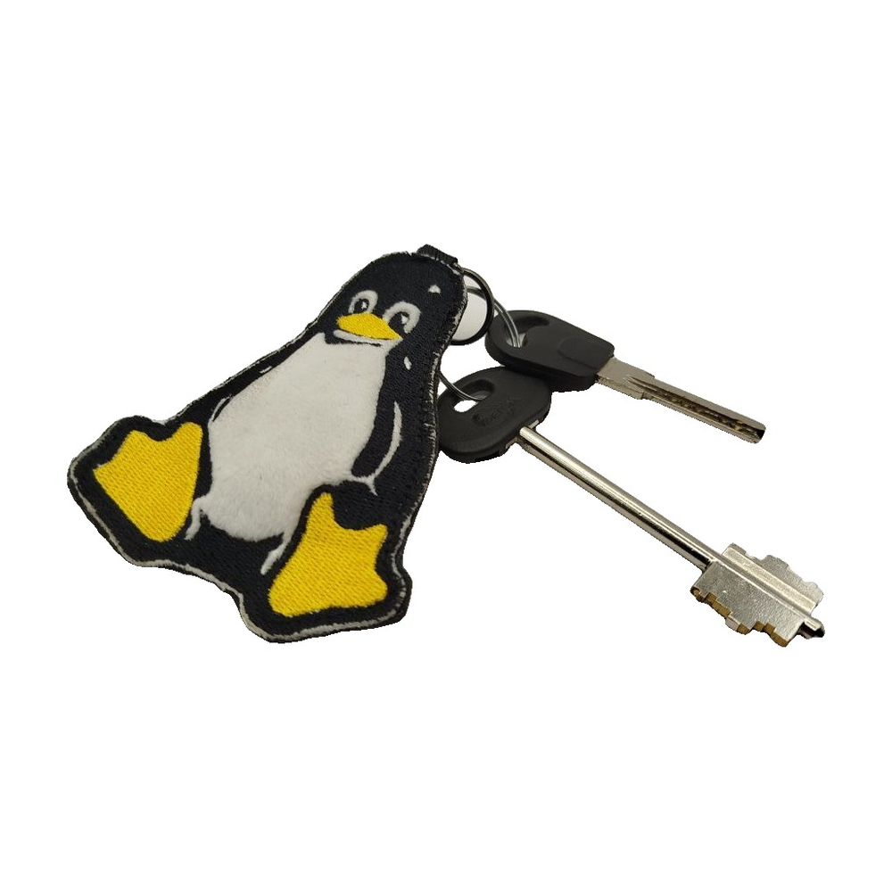 Брелок-подвеска TUX плюшевый с набивным животом