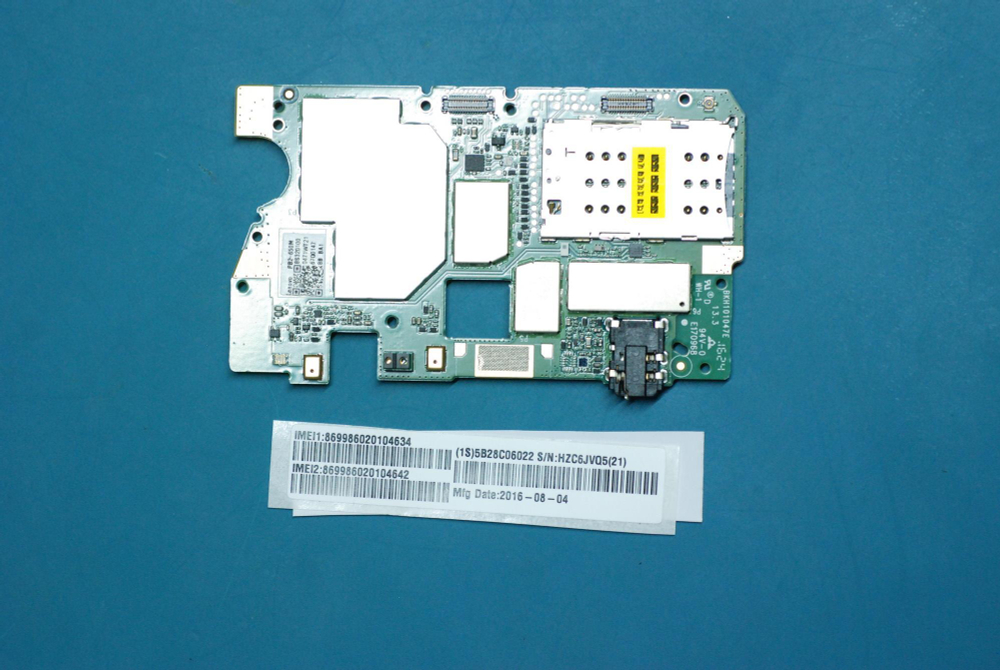 Материнская плата для планшета Lenovo PB2-650M 3G+32G eMMC (5B28C06022), оригинал