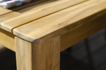 Стол садовый обеденный из акации Joygarden АУРА 170 см, Light Teak