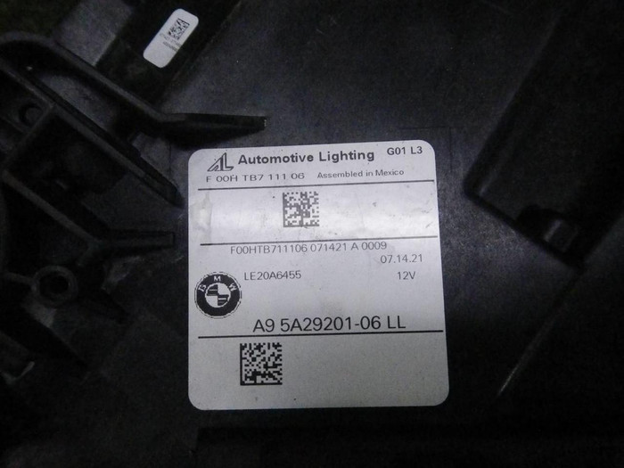 Фара левая BMW X3 G01 (2021-н.в.) LED