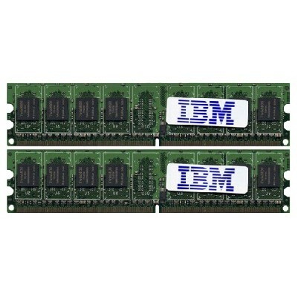 Серверная оперативная память DIMM DDR2 4Gb, 2x2Gb, 400Mhz, IBM, ECC, REG (39M5815)
