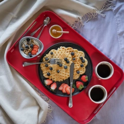 Поднос для сервировки 51x33см Trebonn Serveware зеленый
