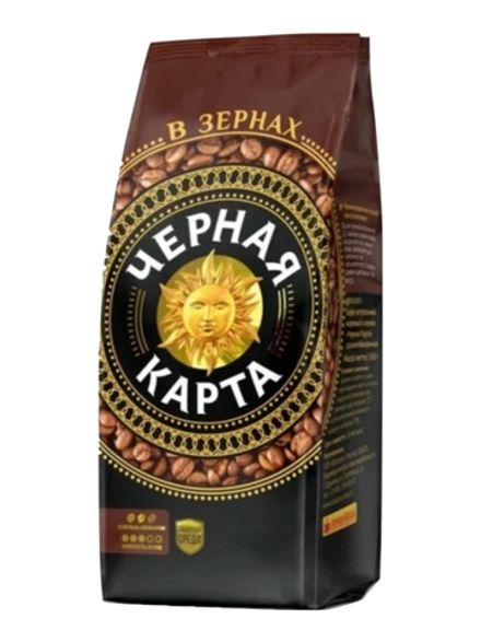 Кофе в зернах Черная Карта 500 г