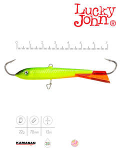 Балансир LUCKY JOHN Classic №7, цвет 26RT, арт. 81700-26RT