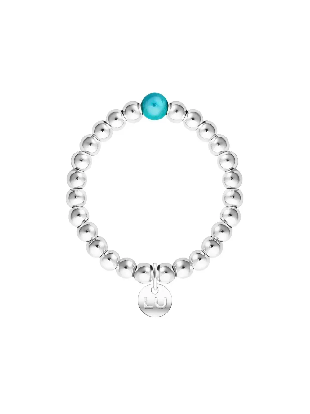 Кольцо База мини с говлитом / Basic Mini Blue