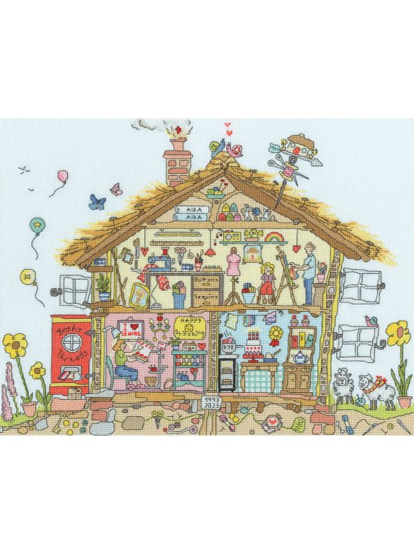 Набор для вышивания нитками Bothy Threads Craft Home