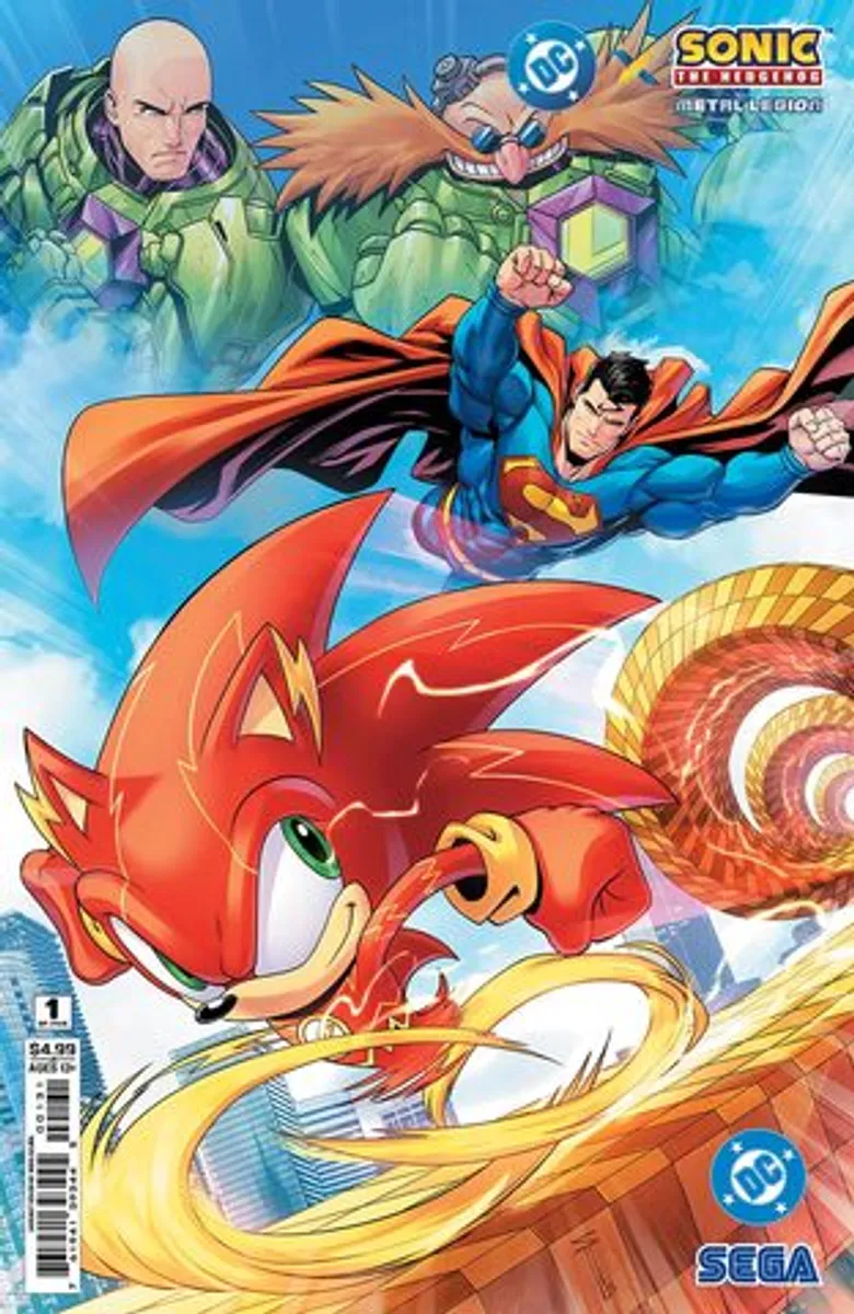 DC x Sonic The Hedgehog The Metal Legion #1 (Cover C)