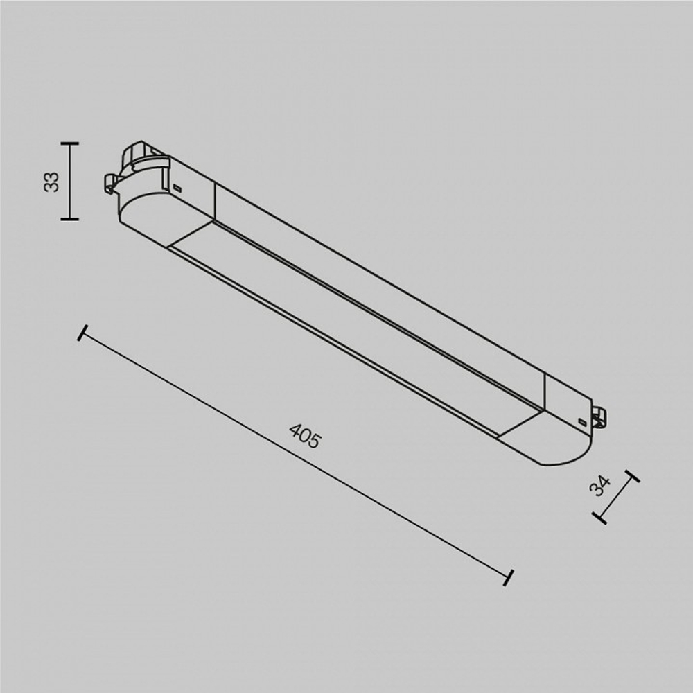 Накладной светильник Maytoni Technical Basis TR000-1-12W4K-B_1