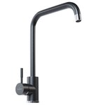 Смеситель для кухни 35к MIXLINE МЛ-ГС12 (ML-GS12) (343) антрацит высок. излив