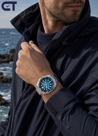 Seiko SRPH59 Prospex Sea мужские наручные часы — U.S. Special Edition дайвер с синим циферблатом