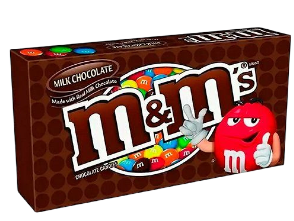 Драже шоколадные M&M*S Арахис в коробке 87,9г