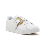 Кожаные кроссовки scarpa Versace Jeans Couture - белый(76VA3SK9ZP311)