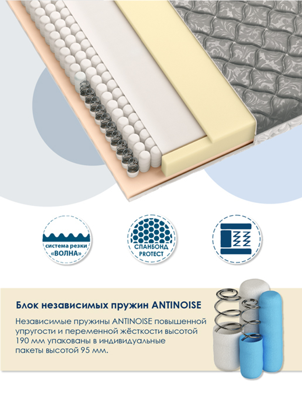 Матрас АКТИВ 120х200