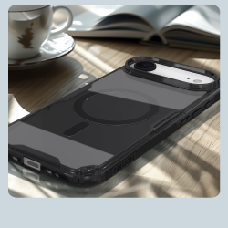 Тонированный чехол с MagSafe для iPhone Air, серия Nature TPU Pro Magnetic (Transparent Black) от Nillkin