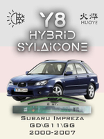 Щетки стеклоочистителя HUOYE Y8 550/425 мм на Nissan Almera | Hook/J-Hook