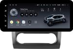 Магнитола для Ford Focus 2 2004-2011 (климат, рамка черная) - Teyes LUX ONE ROUND монитор 12.3" 2K QLED на Android 10, Быстрая, CarPlay, 4G SIM-слот