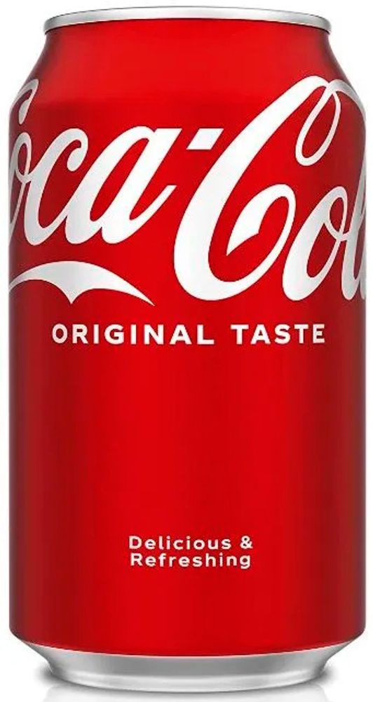 Газированный напиток Coca-Cola Original Taste "Англия" 0.33 - банка