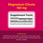 Natural Factors, цитрат магния, 90 капсул (150 мг в 1 капсуле)