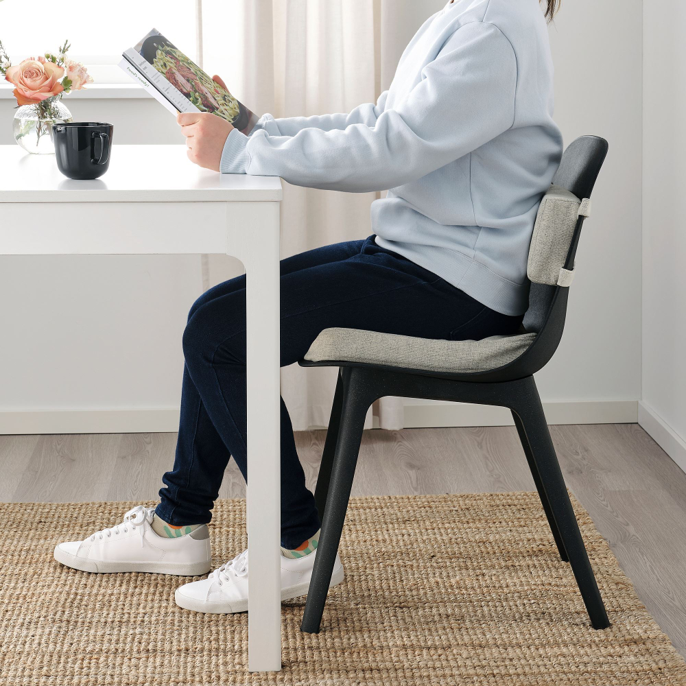 Подушка на стул IKEA AKERVINDEFLY (ОКЕРВИНДЕФЛУ), Бежевый, 32х14,5х6,5 см