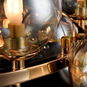 Подвесной светильник Maytoni MOD548PL-25G янтарный Dallas Gold