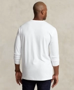 Лонгслив Ralph Lauren «Пони», бел.