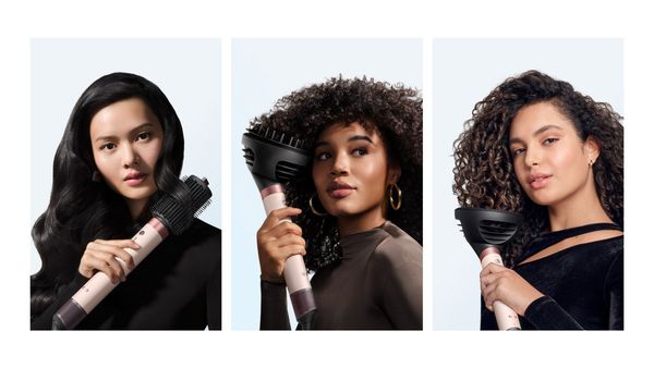 Фен-стайлер Dyson Airwrap HS09 Co-anda2x 2026 Diffuse for Curly, Ceramic Pink/Rose Gold