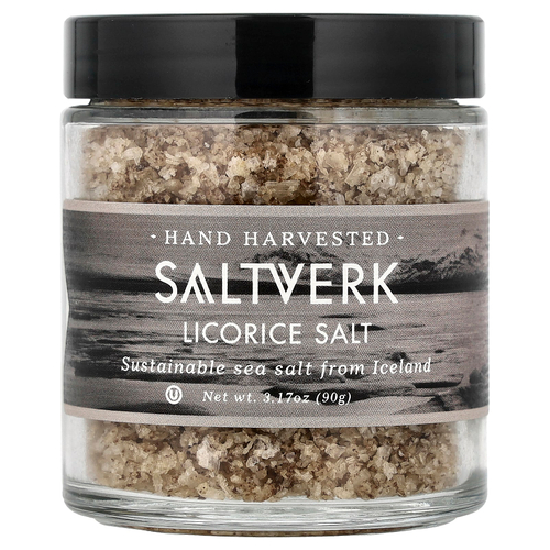 Saltverk, соль солодки, 90 г (3,17 унции)