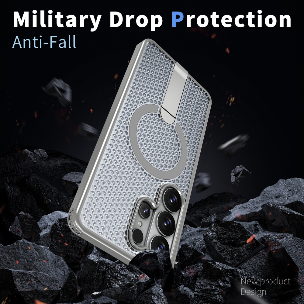 Прозрачный чехол Mesh Pro Magnetic Case для Samsung Galaxy S26 Ultra