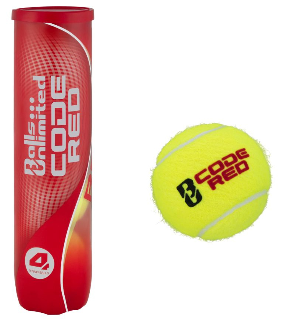 Pilki tenisowe Balls Unlimited Code Red 4B