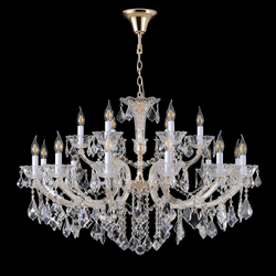 Люстра Crystal Lux CRISTELLE SP12+6 GOLD