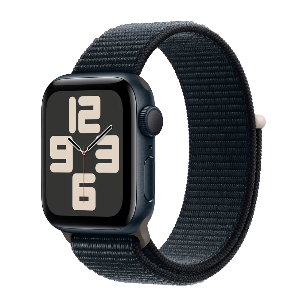 Умные часы Apple Watch SE 2 (2023) GPS, 40mm, Aluminium Case with Sport Loop, Midnight (Тёмная ночь)