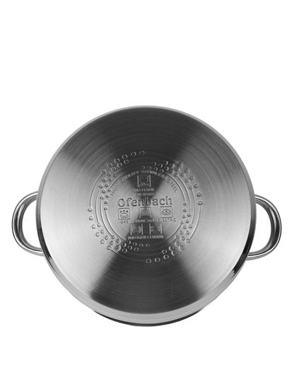 Кастрюля 1 л. из нержавеющей стали Ofenbach NB 100522 с крышкой