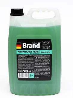 Универсальное кислотное средство Brand "Антиналёт гель" для туалета и ванной 5 л
