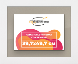 Рамка 39,7x49,7 для постера и фотографий