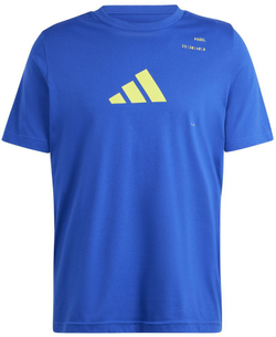 Мужская теннисная футболка Adidas Padel Category Graphic T-Shirt - royal blue