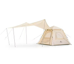 Палатка Naturehike Ango 3-местная, быстросборная, бежевая, со стойками, артикул CNK2300ZP014-3VV