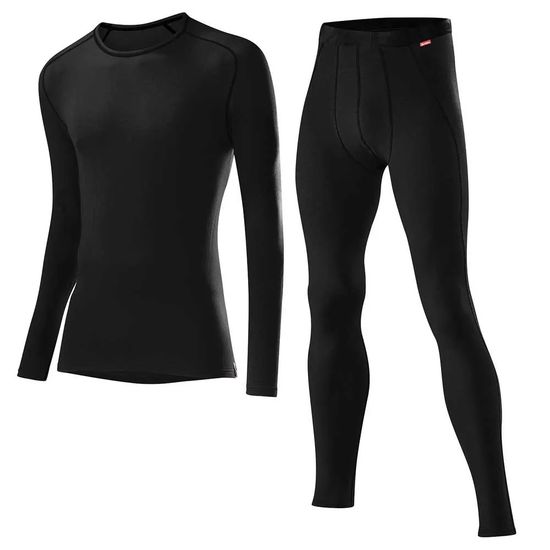 Комплект термобелья мужской Loffler Warm Black