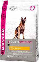 Сухой корм Eukanuba Dog German Shepherd для взрослых собак породы немецкая овчарка от года с курицей 10 кг