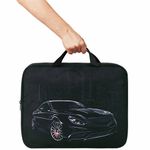 Папка на молнии с ручками BRAUBERG А4, 1 отделение, полиэстер, 80 мм, "City car", 271486
