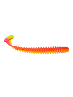 Приманка ZUB-SWING 160мм(6,3")-4шт, (цвет 023) розовый верх - желтый низ
