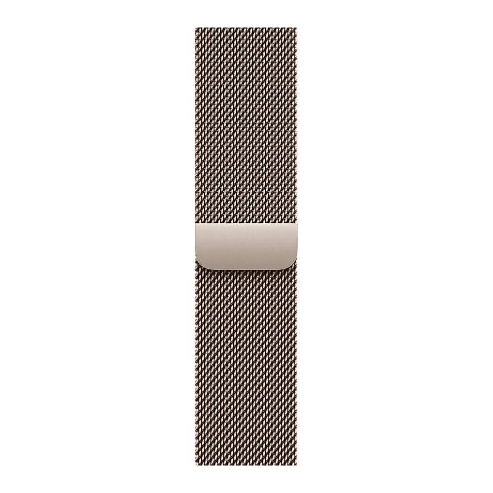 Умные часы Apple Watch Series 10 GPS + Cellular, 42mm, Natural Titanium Case with Milanese Loop, Natural