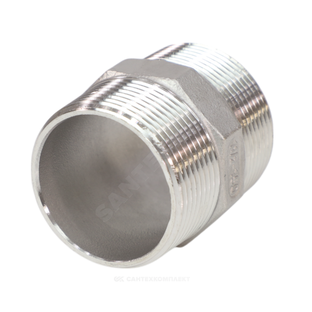 Ниппель сталь нерж Ду 32 (1 1/4") НР Benarmo