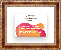 Рама 23,7x29,7 для картин и фотографий